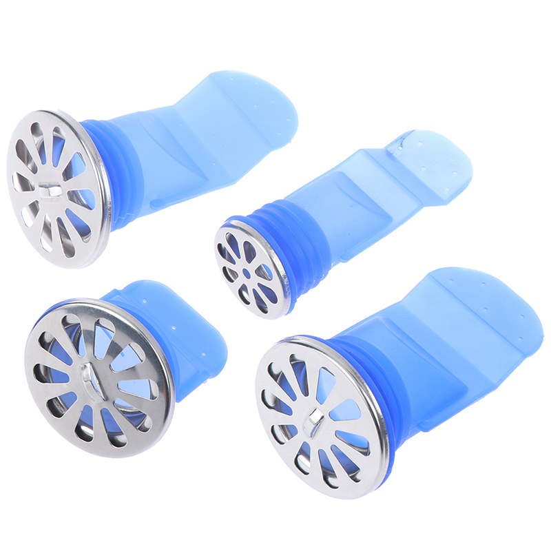 Utile 5 Pz/set Anti Odore Parassa Tappo di Scarico A Pavimento Doccia Filtro Spina Fognatura Valvola Unidirezionale Guarnizione Scolapiatti Copertura  13