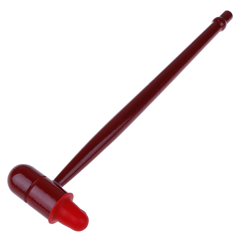 Massage Solid Wood Massage Hammer Knock Back Hammer Stick Rubber Hammer