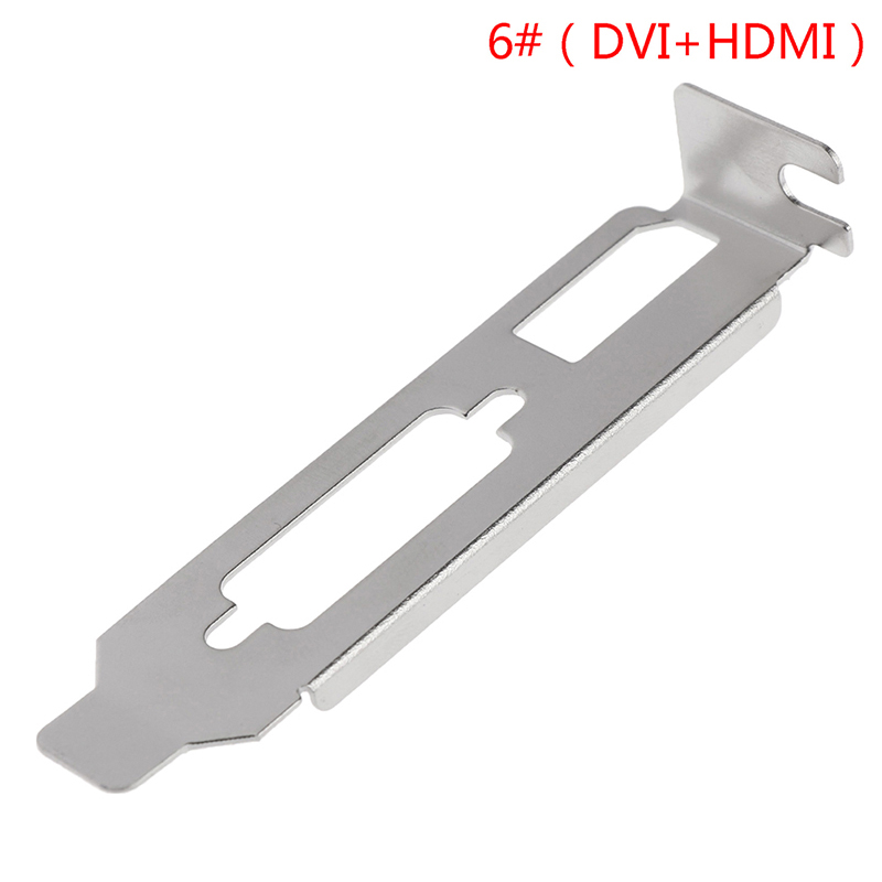 Low Profile Bracket Adapter DVI HDMI VGA-Anschluss für Grafikkarten mit halbe'#B - Photo 15/18