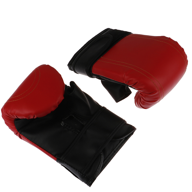 1Pair Adult Boxing Gloves Grappling Punching Bag Training Martial Arts SparATAU