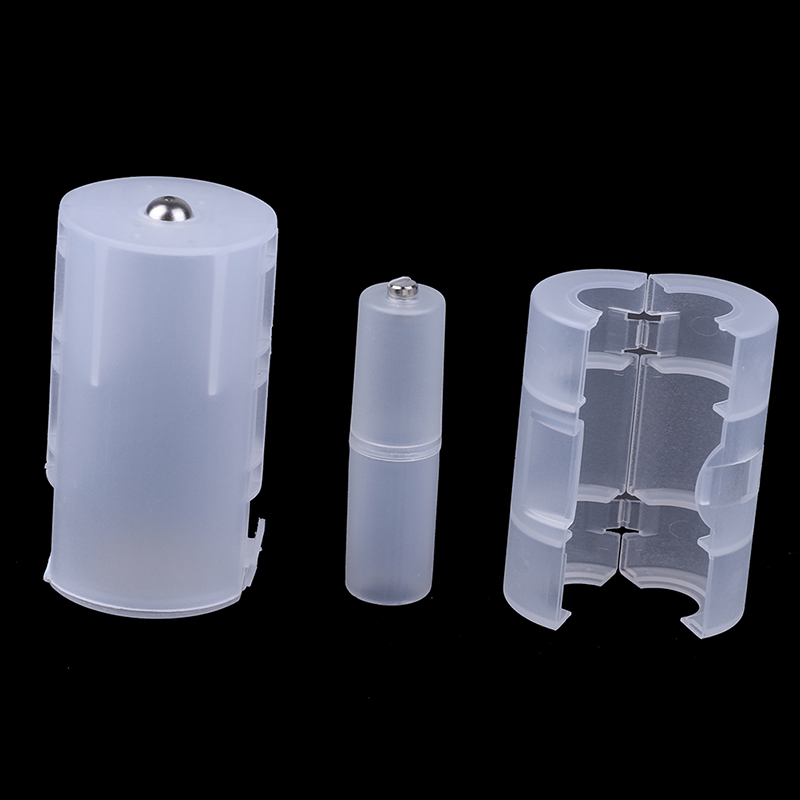 3Pcs AAA to AA/ AA to C/ AA to D Battery Adaptor Holder Case Converter Swi T HN - Bild 10 von 15