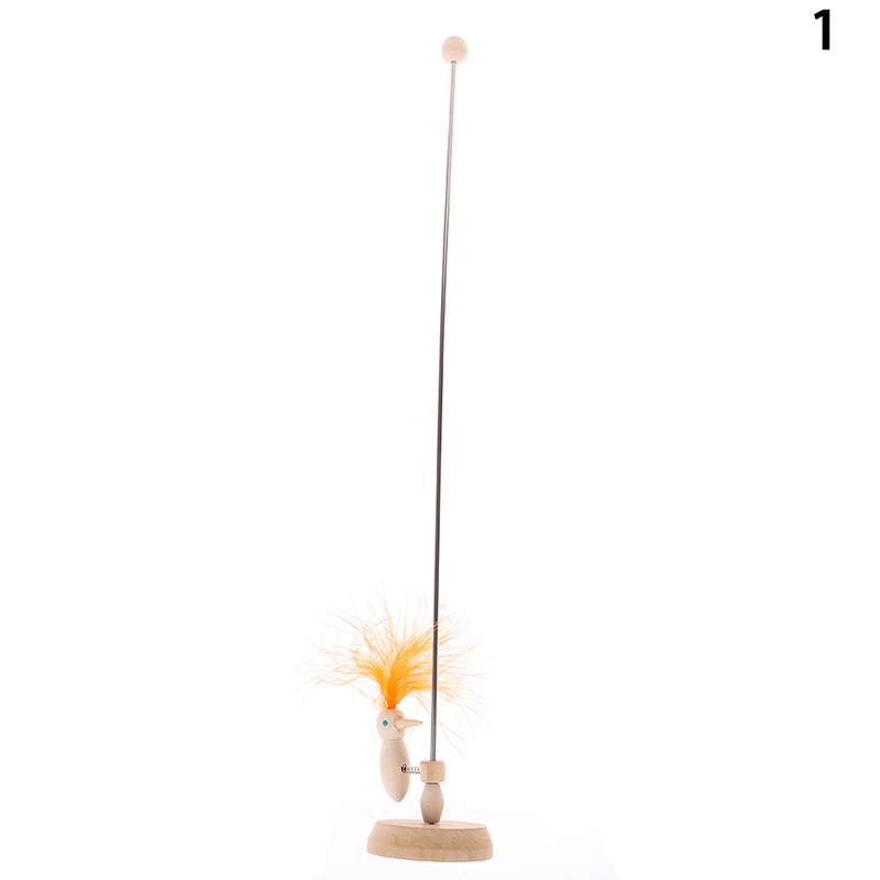 Classic Toy Woodpecker Hot on A Stick Pole Wooden Babies Toy G-qk - Picture 13 of 15