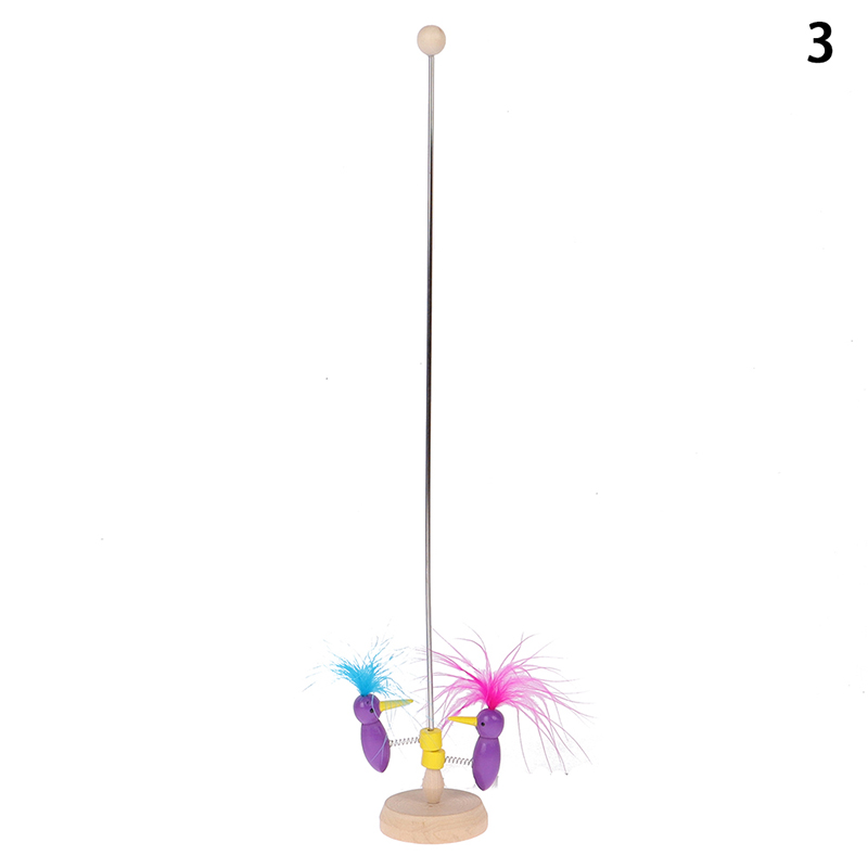 Classic Toy Woodpecker Hot on A Stick Pole Wooden Babies Toy G-qk - Picture 14 of 15