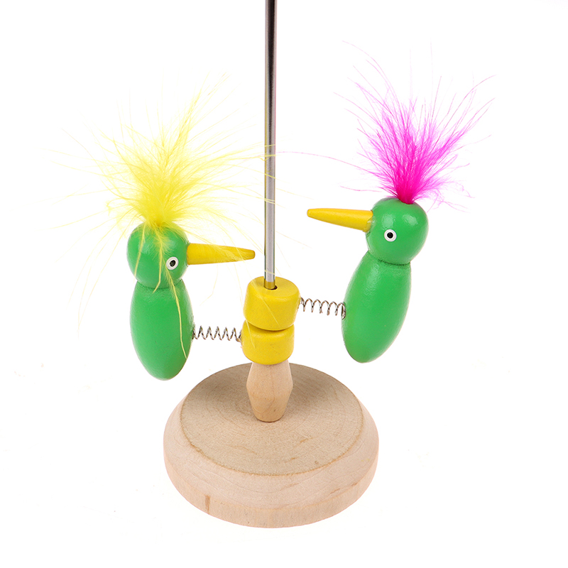 Classic Toy Woodpecker Hot on A Stick Pole Wooden Babies Toy G-qk - Picture 7 of 15