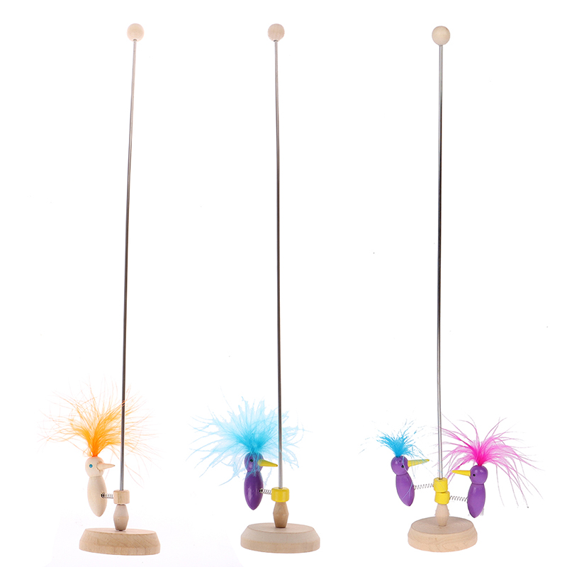 Classic Toy Woodpecker Hot on A Stick Pole Wooden Babies Toy G-qk - Picture 10 of 15
