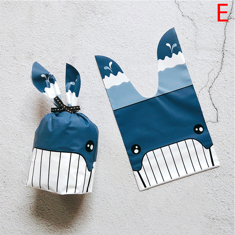 Cute Rabbit Ear Cookie Bag Gift Bag For Candy Biscuits Snack Baking Wedding G^PN - Picture 17 of 23