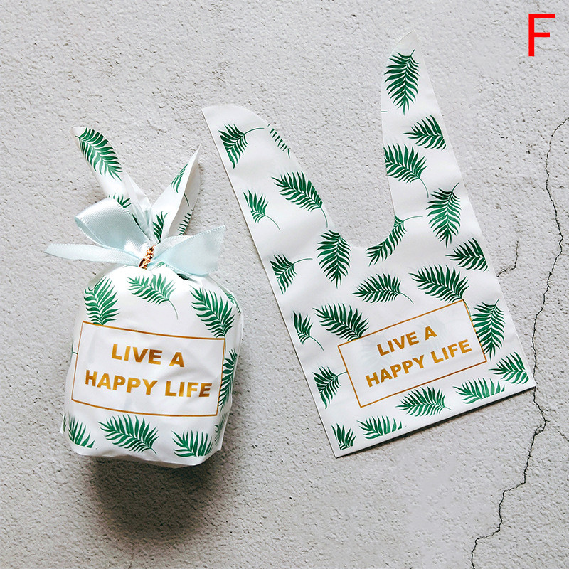 Cute Rabbit Ear Cookie Bag Gift Bag For Candy Biscuits Snack Baking Wedding G^PN - Picture 23 of 23