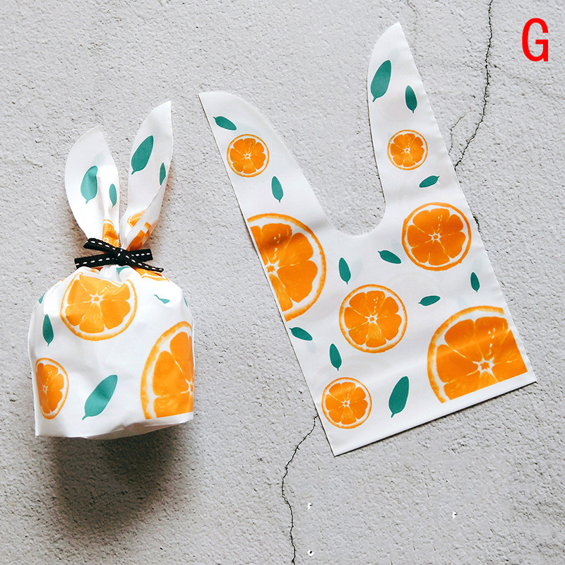Cute Rabbit Ear Cookie Bag Gift Bag For Candy Biscuits Snack Baking Wedding G^PN - Picture 19 of 23