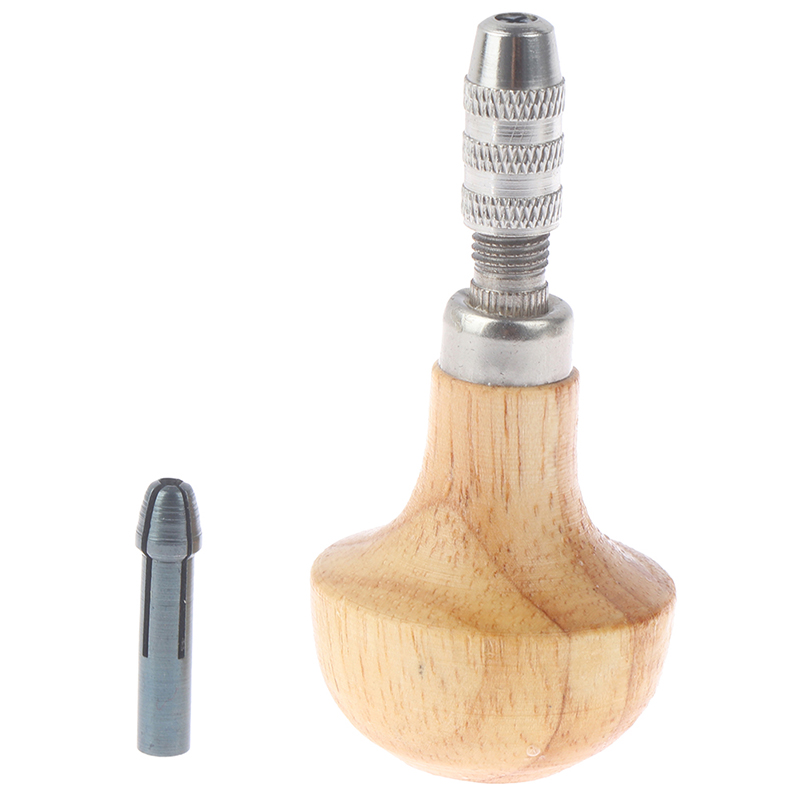 Jewelers Pin Vise Vice Wooden Handle Twisting Wire Wrapping Drill Kit3CFY - Picture 1 of 12