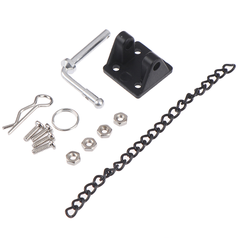 RC Car Metal Tow Shackle Trailer Hook For 1/10 RC Crawler Axial SCX10 90046:Bdn - Bild 11 von 12