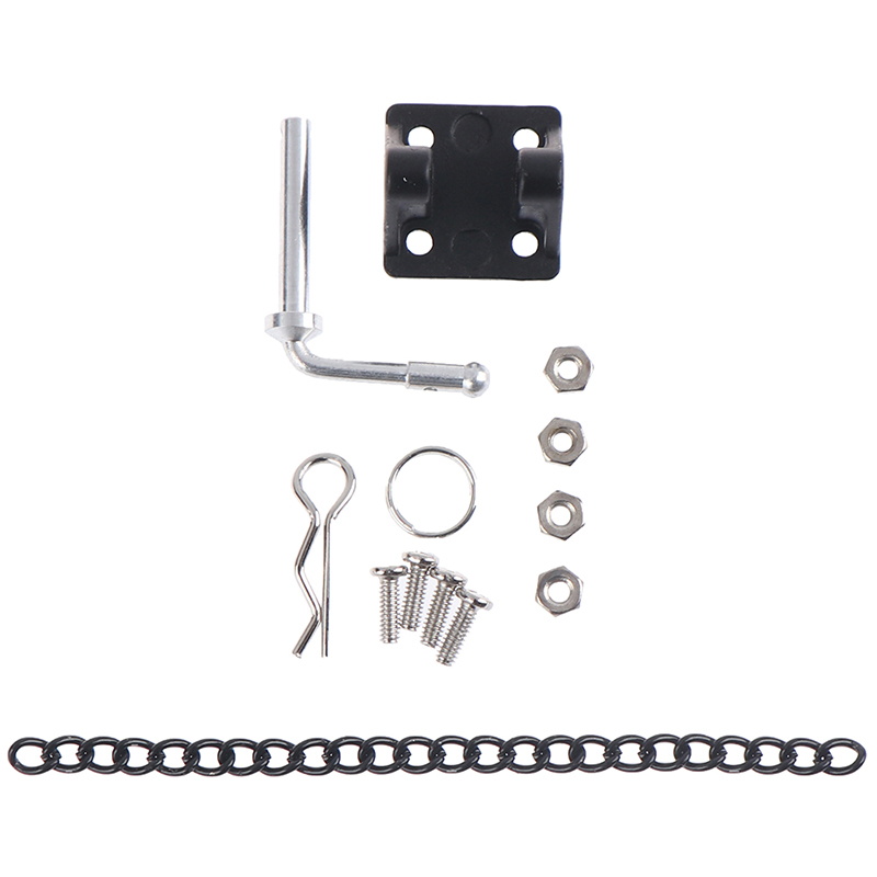 RC Car Metal Tow Shackle Trailer Hook For 1/10 RC Crawler Axial SCX10 90046:Bdn - Bild 10 von 12