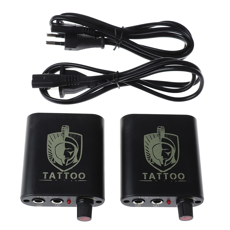 1Pcs Tattoo Power Motor Power Supply For Rotary Tattoo Machine With Power Co F~
