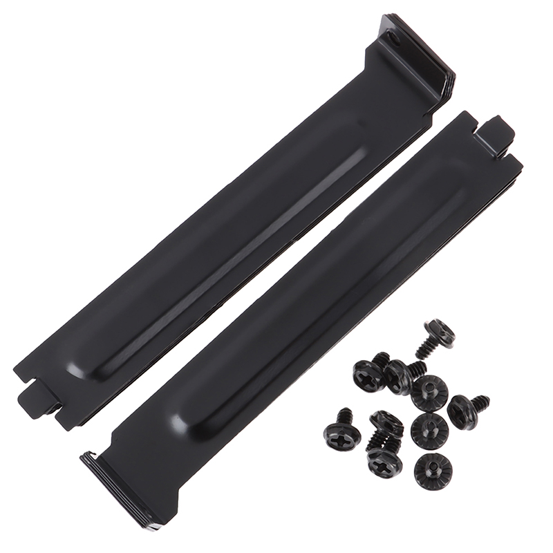 10 x Black PCI Chassis Slot Covers Bracket with Screws Blanking Pl.zhJ_bf - Bild 11 von 12