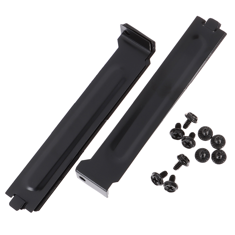 10 x Black PCI Chassis Slot Covers Bracket with Screws Blanking Pl.zhJ_bf - Bild 10 von 12