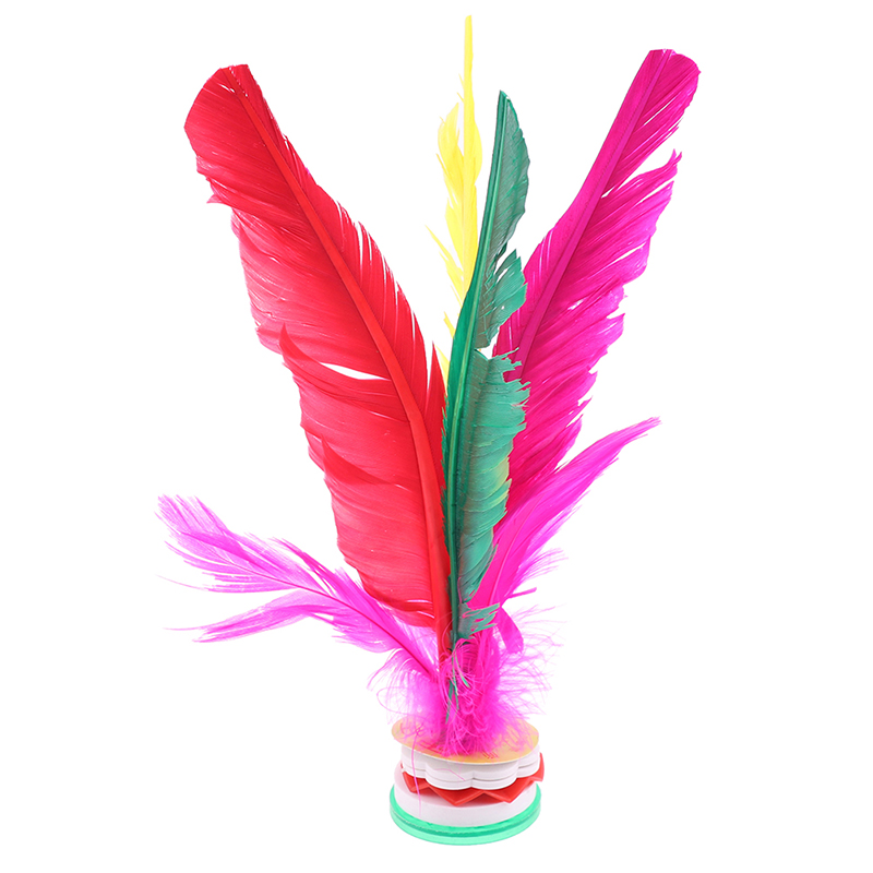2pc China Jianzi Fancy Shuttlecock Fitness Entertainment For Physical ExercS~kh - Bild 6 von 12