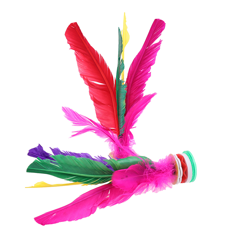 2pc China Jianzi Fancy Shuttlecock Fitness Entertainment For Physical ExercS~kh - Bild 12 von 12