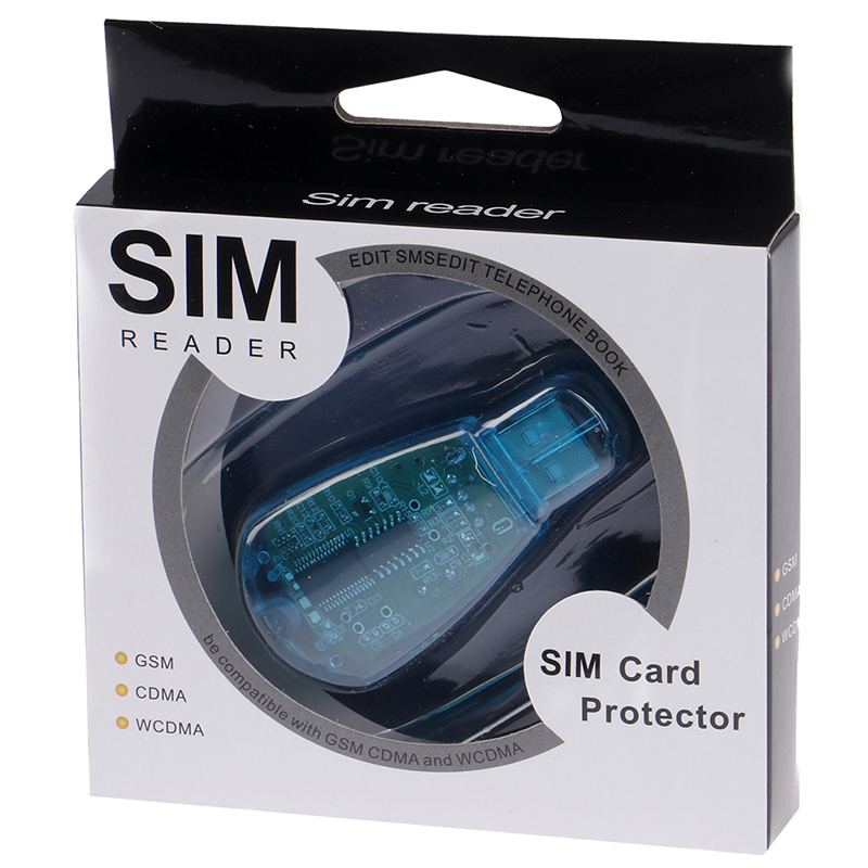 USB SIM Card Reader Copy/Cloner Kit SIM Card Reader GSM CDMA SMS Backup + Z1 S^3 - Photo 11 sur 11