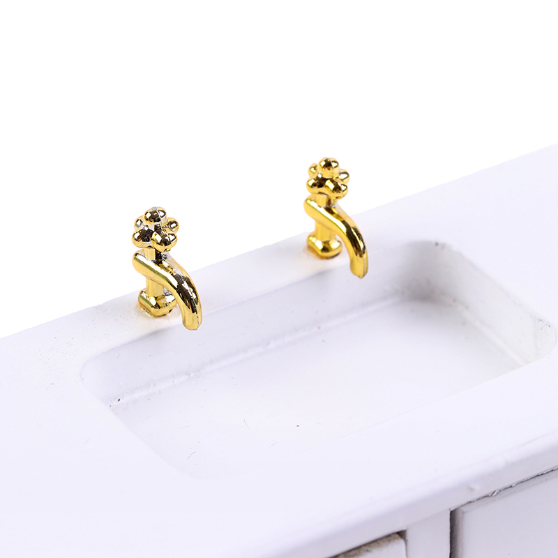 1/12 Dollhouse Miniature Hand Basin Sink Bathroom Kitchen Furniture Accessor- F7