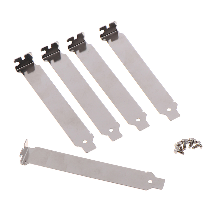 5Pcs PCI Slot Cover Bracket For PCI Expansion Dust Filter Blanking PlateY-jl