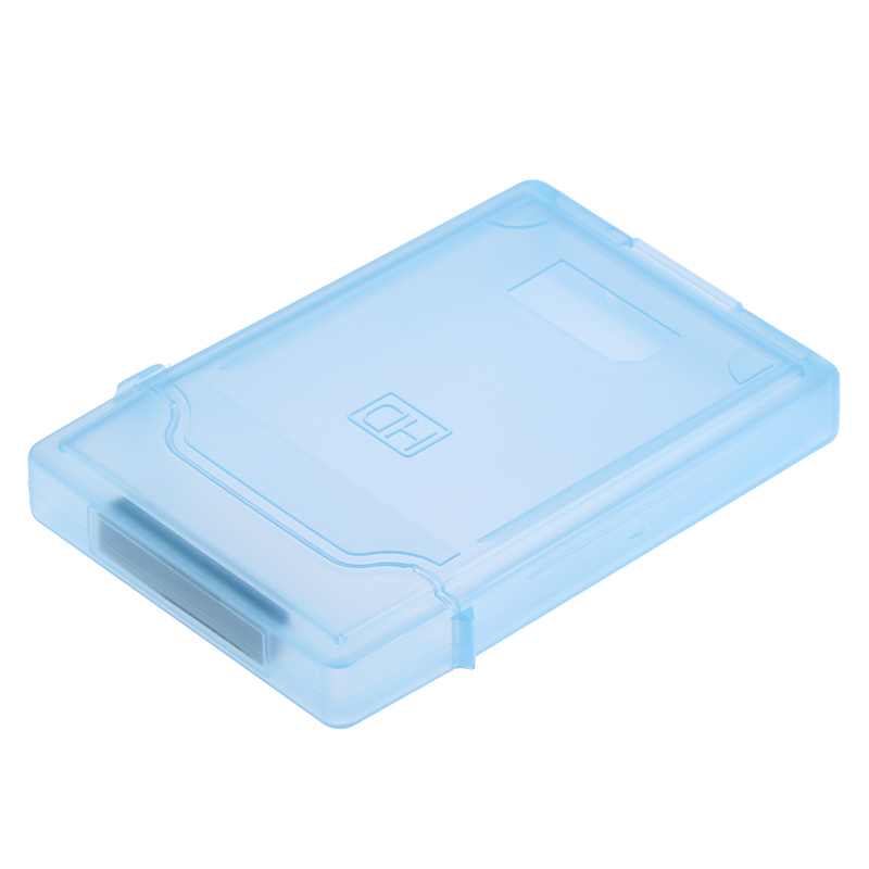 2.5'' IDE SATA HDD Hard Drive Disk Plastic Storage Box Case Enclosure CoverB-j - Photo 6/17