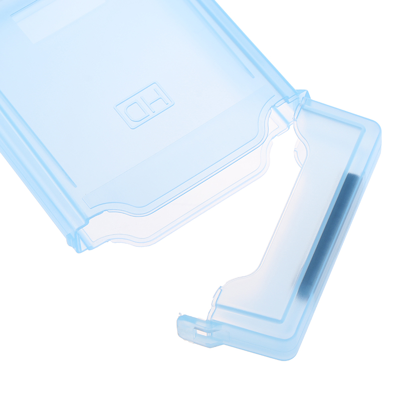 2.5'' IDE SATA HDD Hard Drive Disk Plastic Storage Box Case Enclosure CoverB-j - Photo 5/17