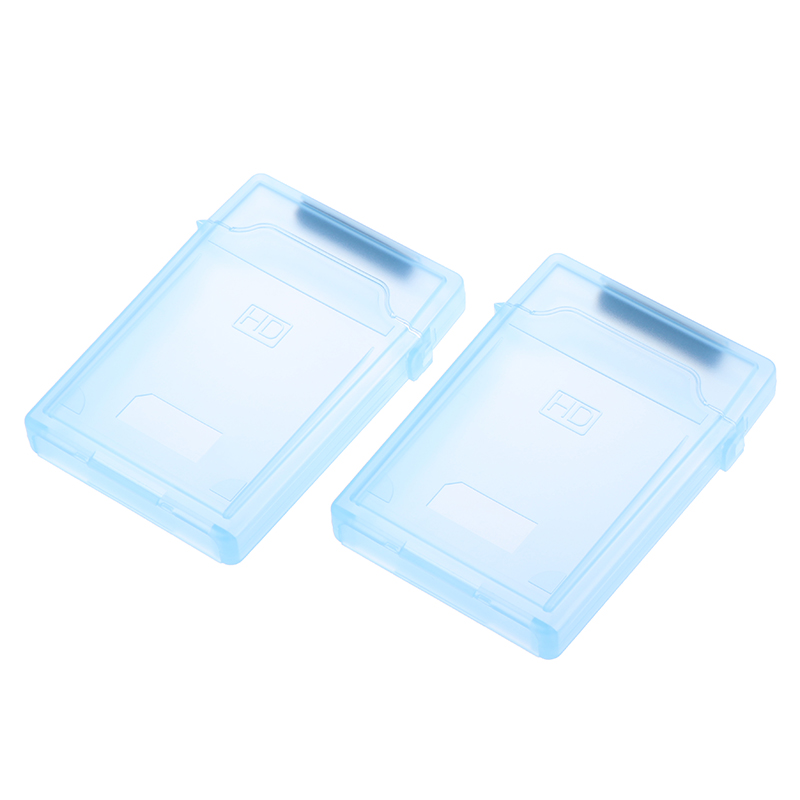 2.5'' IDE SATA HDD Hard Drive Disk Plastic Storage Box Case Enclosure CoverB F❤J - Photo 17/17