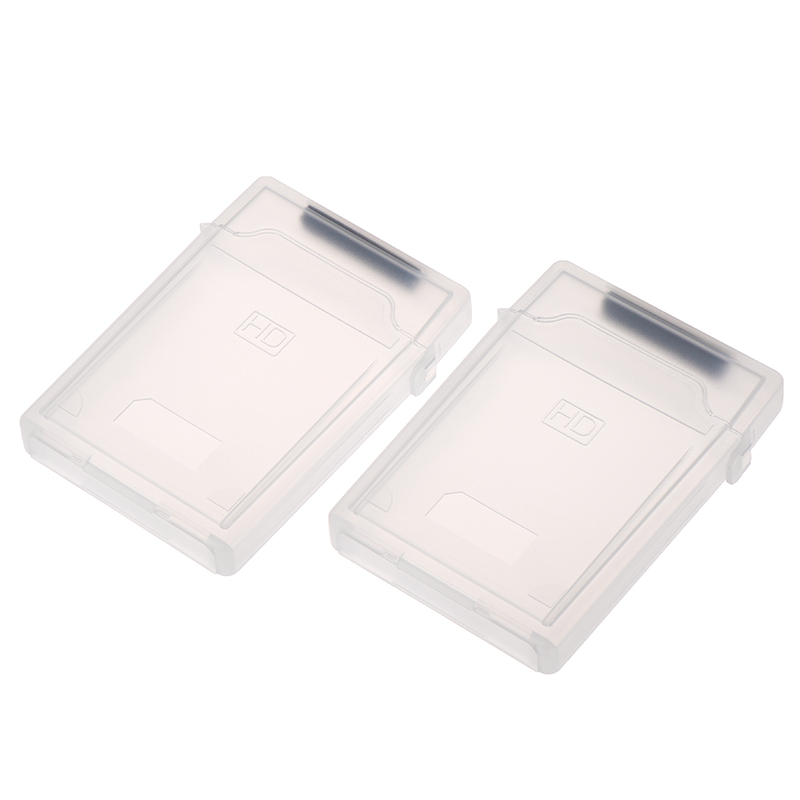 2.5'' IDE SATA HDD Hard Drive Disk Plastic Storage Box Case Enclosure CoverB F❤J - Photo 13/17