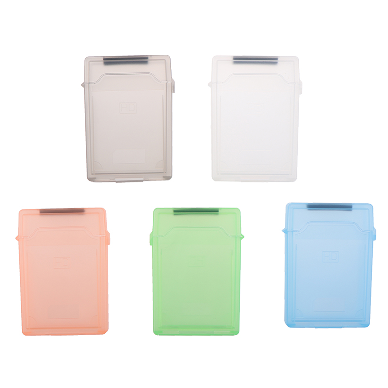 2.5'' IDE SATA HDD Hard Drive Disk Plastic Storage Box Case Enclosure CoverB-j - Photo 11/17