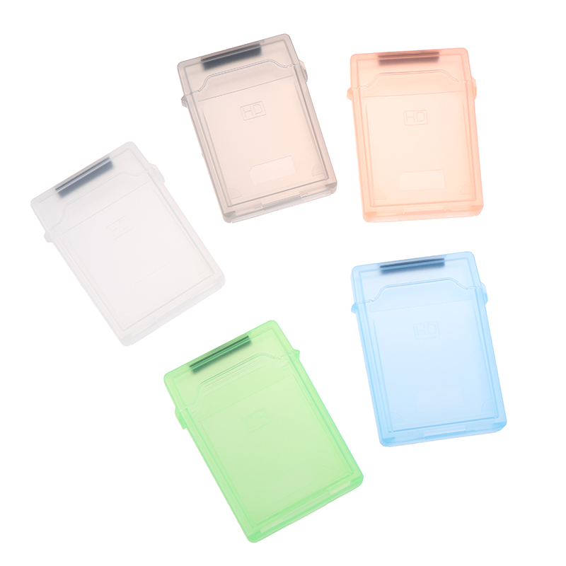 2.5'' IDE SATA HDD Hard Drive Disk Plastic Storage Box Case Enclosure CoverB-j - Photo 12/17