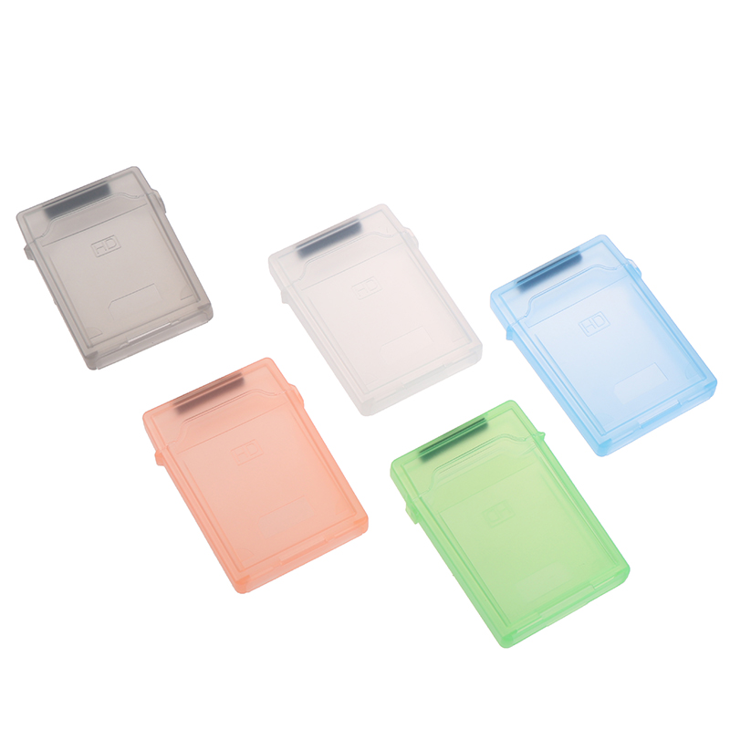 2.5'' IDE SATA HDD Hard Drive Disk Plastic Storage Box Case Enclosure CoverB-j - Photo 9/17