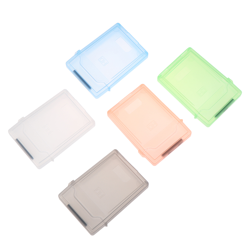 2.5'' IDE SATA HDD Hard Drive Disk Plastic Storage Box Case Enclosure CoverB-j - Photo 8/17