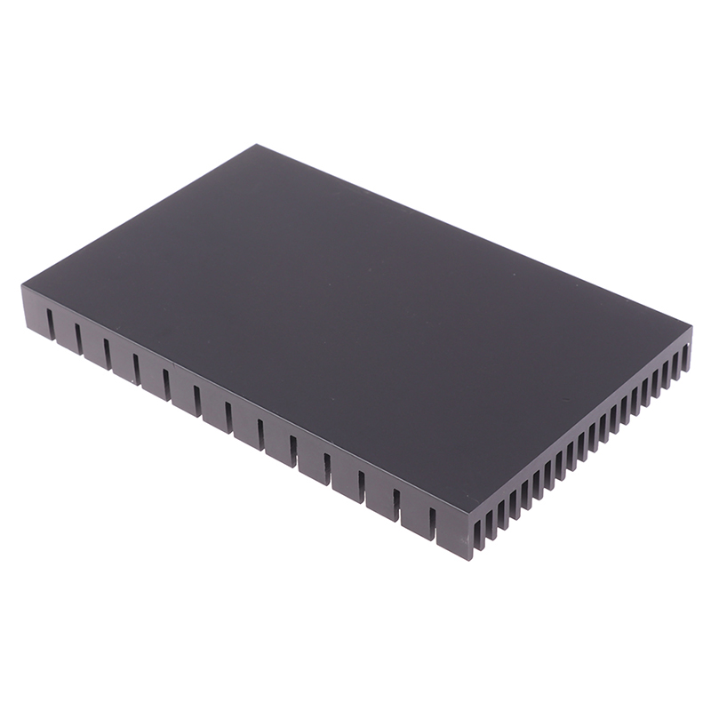 150*93*15MM Heating Panel Heat sink Aluminum Heatsink Plate Black Radiator.yp - Bild 6 von 12