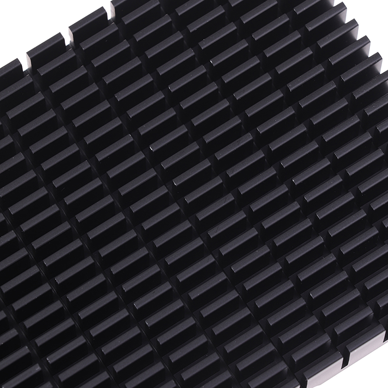 150*93*15MM Heating Panel Heat sink Aluminum Heatsink Plate Black Radiator.yp - Bild 3 von 12