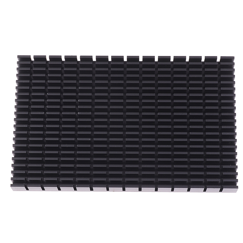 150*93*15MM Heating Panel Heat sink Aluminum Heatsink Plate Black Radiator.yp - Bild 8 von 12