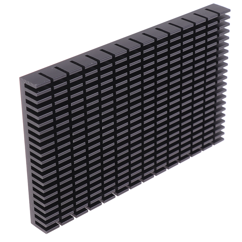 150*93*15MM Heating Panel Heat sink Aluminum Heatsink Plate Black Radiator.yp - Bild 9 von 12
