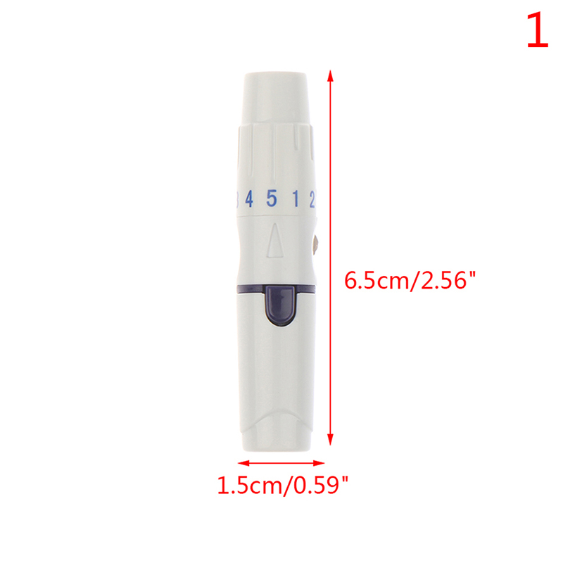 1X Lancet Pen Lancing Device Diabetics Blood Collect Collection Glucose Test vm - Picture 13 of 15