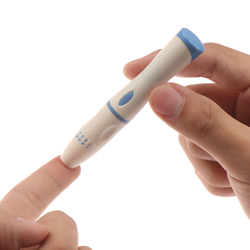 1X Lancet Pen Lancing Device Diabetics Blood Collect Collection Glucose Test vm - Picture 11 of 15