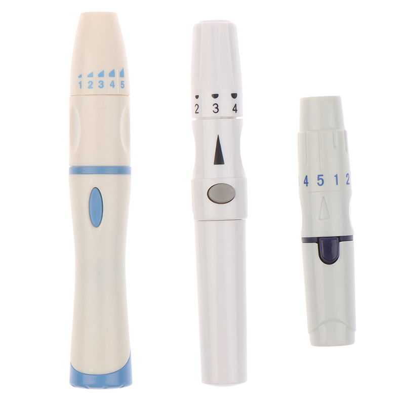 1X Lancet Pen Lancing Device Diabetics Blood Collect Collection Glucose Test vm - Picture 8 of 15
