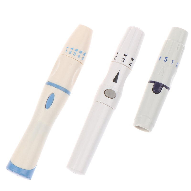 1X Lancet Pen Lancing Device Diabetics Blood Collect Collection Glucose Test vm - Picture 7 of 15