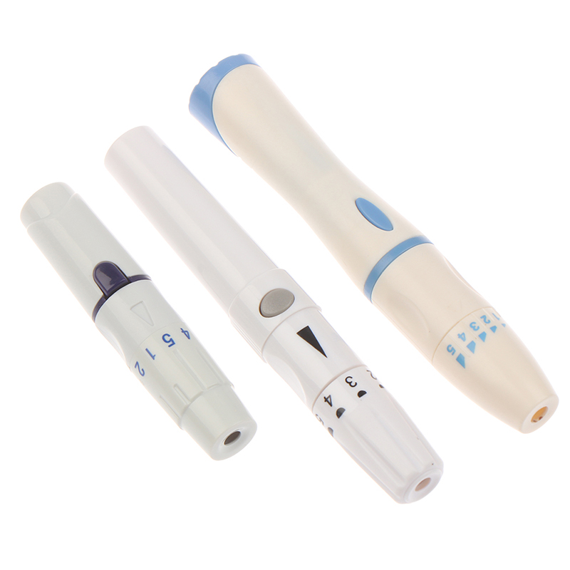 1X Lancet Pen Lancing Device Diabetics Blood Collect Collection Glucose Test vm - Picture 10 of 15