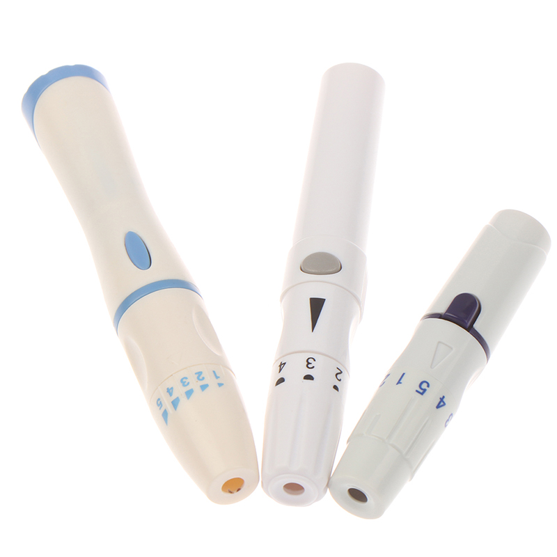 1X Lancet Pen Lancing Device Diabetics Blood Collect Collection Glucose Test vm - Picture 9 of 15