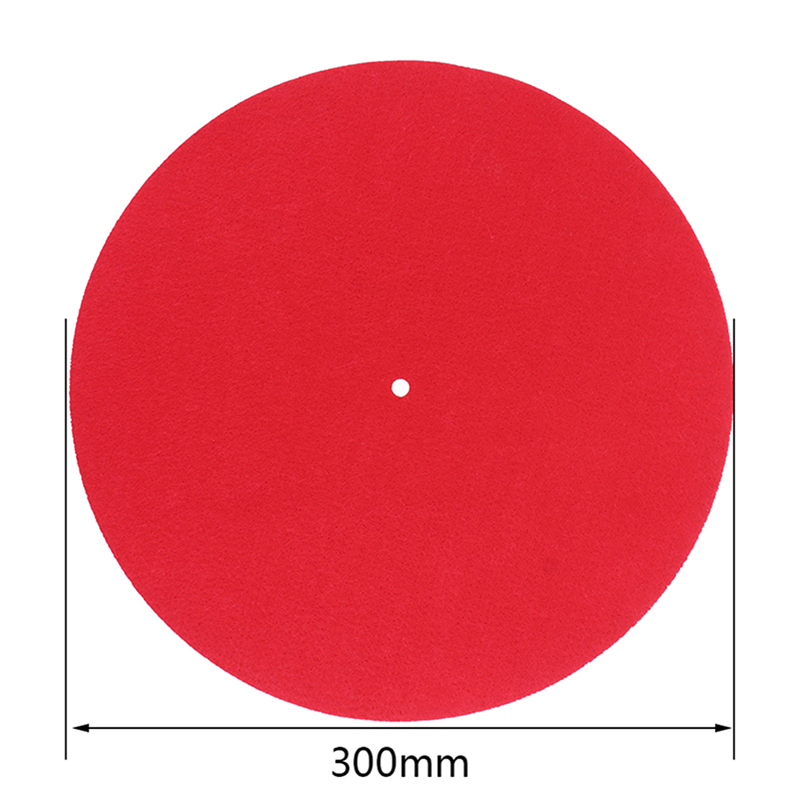 Chengsi Felt Turntable Platter Mat LP Slip Mat Audiophile 3mm Thick For Lp Vinyl Record