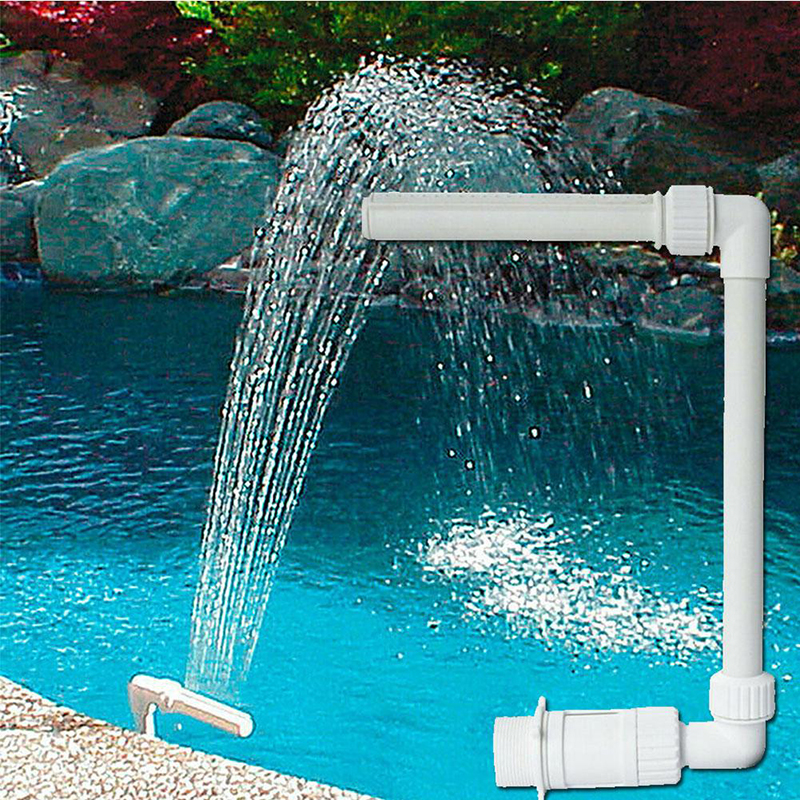 Kit fontana cascata piscina regolabile fontana acqua sterile piscina S GF- Kit fontana cascata piscina regolabile fontana acqua sterile piscina S GF-