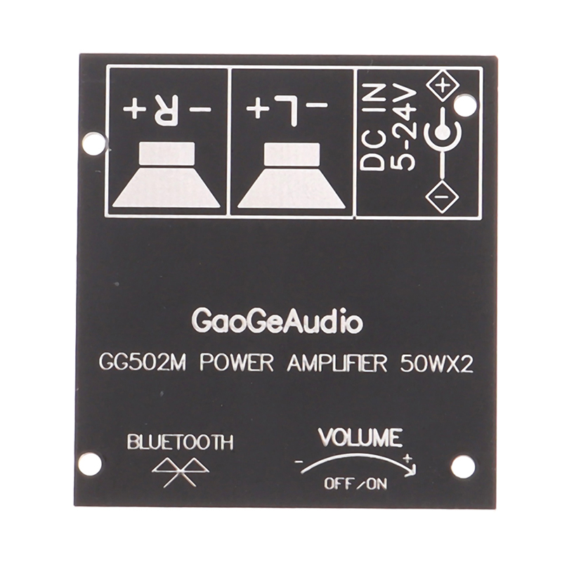 ZK-502L MINI 5.0 Bluetooth Amplifier Board Wireless Audio Digital Power 2 ^l MB - Picture 6 of 12