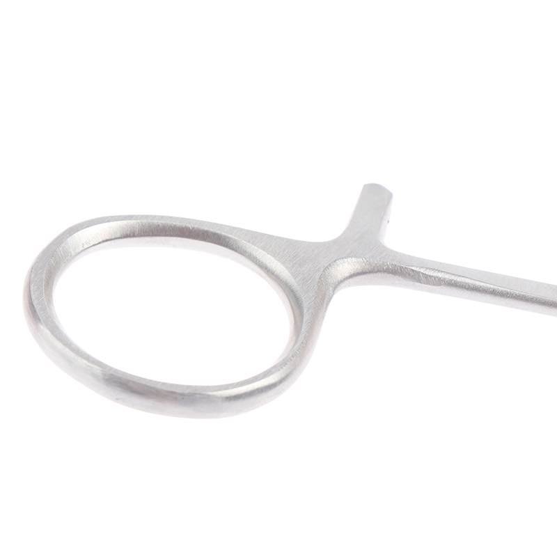 12cm Locking Forceps Curved Hemostat Farm Tool Needle Clamp Suture Needle  Hol-yn