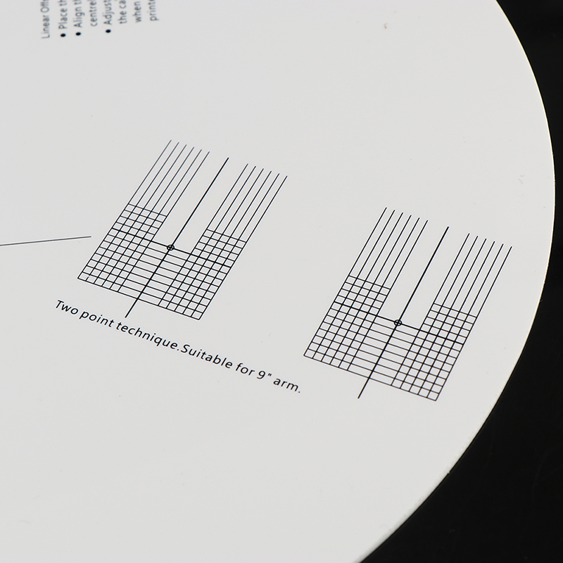 Vinyl Record Pickup Calibration Plate Distance Gauge Protractor Adjustment T SPI - Picture 9 of 12
