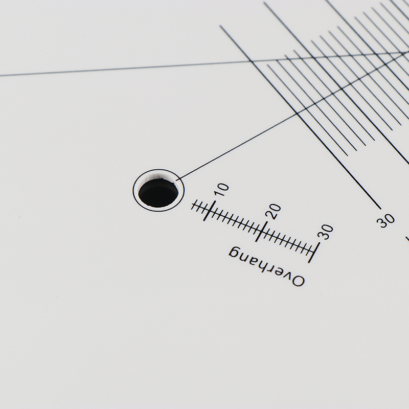 Vinyl Record Pickup Calibration Plate Distance Gauge Protractor Adjustment T SPI - Picture 12 of 12