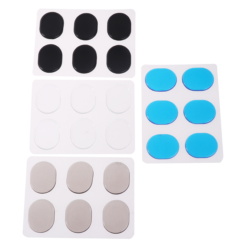 6 pz pezzi ammortizzatore batteria cuscinetti gel silenziatore batteria per batteria tono contro- 6 pz pezzi ammortizzatore batteria cuscinetti gel silenziatore batteria per batteria tono contro-