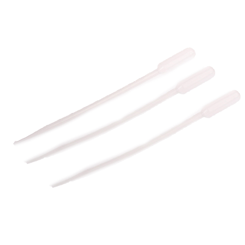 100Pcs 10Ml Transparent Disposable Safety Plastic Dropper Pipette Type
