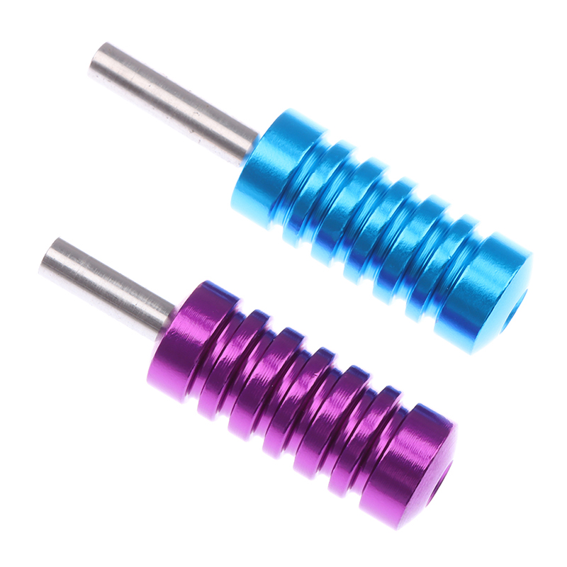 22mm Tattoo Aluminum Alloy Machine Grips Tubes Stainless Steel Tips Tools L_YU